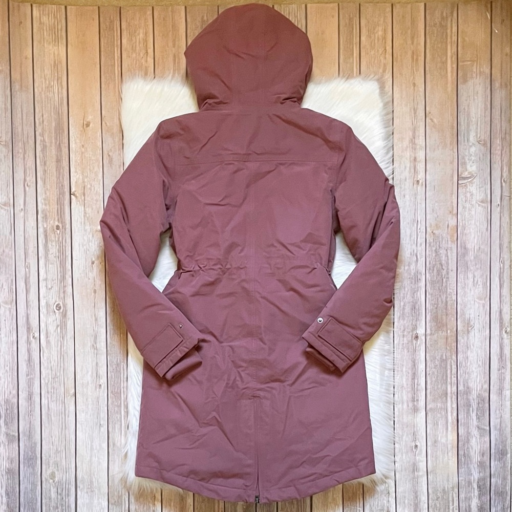 The North Face Women’s Snow Down Waterproof Parka In Wild Ginger - Picture 6 of 10